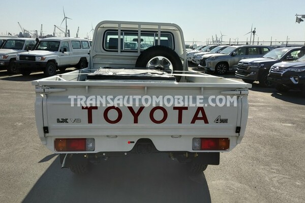 Toyota land cruiser 79 pick-up v8 4.5l turbo diesel rhd gris clair - silver