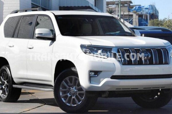 Toyota land cruiser prado 150 tx 2.7l essence automatique rhd blanc