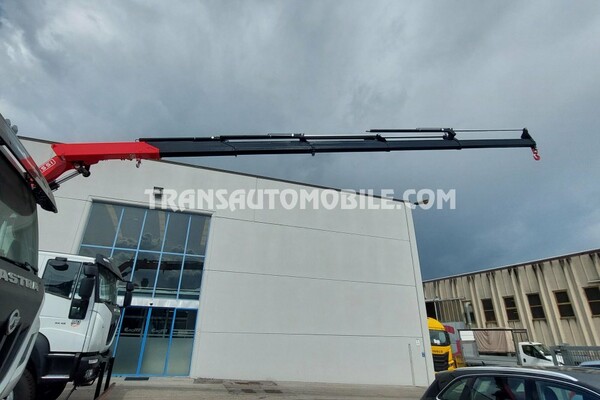 Iveco astra hd9 64.42 12.9l turbo diesel 6x4 grue/crane fassi f365a + plateau/flatbed