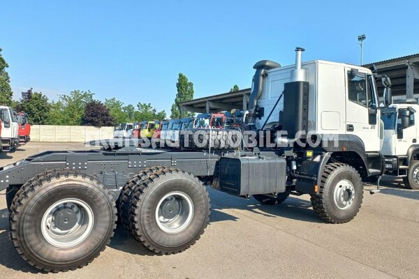 Iveco astra hd9 66.48t 12.9l turbo diesel tractor 121 tons gcw heavy duty 6x6