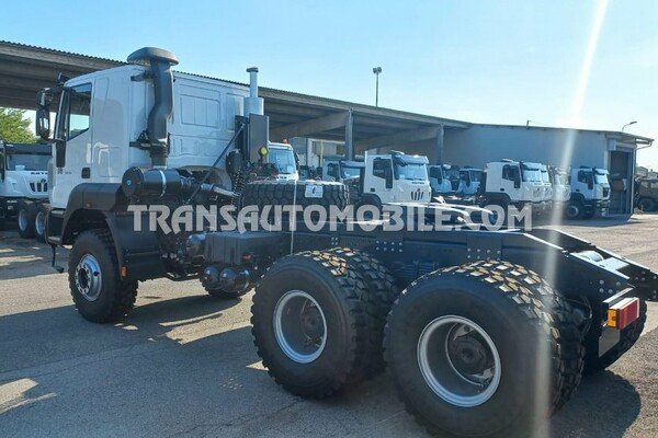 Iveco astra hd9 66.48t 12.9l turbo diesel tractor 121 tons gcw heavy duty 6x6