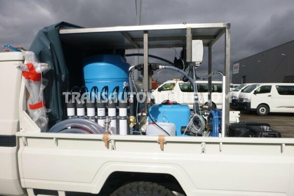 Clean water mobile 2.000 liters/hour diesel blanco
